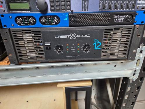 Crest Audio CA12 en 3x CA9, Muziek en Instrumenten, Versterkers | Keyboard, Monitor en PA, Gebruikt, P.A., 500 tot 1000 watt, Ophalen