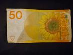 50 Gulden biljet Zonnebloem, Postzegels en Munten, Bankbiljetten | Nederland, Ophalen of Verzenden, 50 gulden, Los biljet