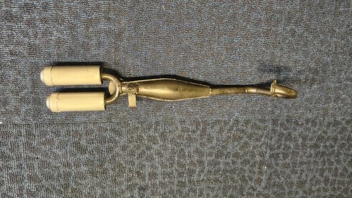 Dubbele Uitlaat Minibike/Pitbike - Geen Gaten!, Fietsen en Brommers, Brommeronderdelen | Scooters, Gebruikt, Overige merken, Uitlaat