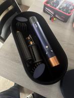 Dyson airwrap long blauw/koper compleet, Ophalen of Verzenden, Zo goed als nieuw