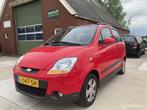 Chevrolet Matiz 1.0 SE met APK tot augustus 2026!, Voorwielaandrijving, Stof, 600 kg, Zwart