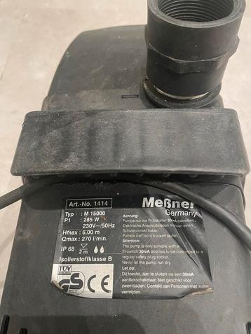 2 stuks Meßner Dompelpomp - Gebruikt beschikbaar voor biedingen