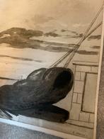 Emile Marzé - Origineel Laat Werk, Ophalen of Verzenden