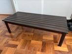 Vintage lattenbankje, Huis en Inrichting, Tafels | Salontafels, Ophalen, Gebruikt, 100 tot 150 cm, 50 tot 100 cm