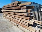 Lange hardhouten  gebinten balken palen Circa  19x19cm, Ophalen, Gebruikt, 250 cm of meer, Balken