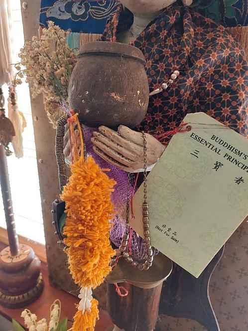 Boeddha offerslinger,  handgemaakt, Huis en Inrichting, Woonaccessoires | Boeddhabeelden, Ophalen of Verzenden