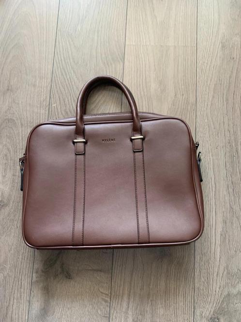 Mooie Mylene laptop tas(nr.9 D1), Sieraden, Tassen en Uiterlijk, Tassen | Schooltassen, Gebruikt, Aktetas of Boekentas, 30 tot 40 cm