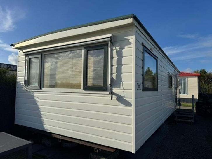 Müller 9.00 lang 3.60 breed met airco, Caravans en Kamperen, Stacaravans, tot en met 6, Ophalen