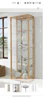 Vitrinekast-2, Huis en Inrichting, Kasten | Vitrinekasten, Ophalen, Met deur(en), Glas, 50 tot 100 cm