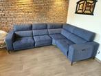 Elektrisch verstelbare luxe zithoek met USB laadpunt 210x280, Ophalen, Gebruikt, Stof