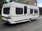 Fendt Saphir 515 SG Reich 2.0 Mover,Enkele bedden,DakAirco, Caravans en Kamperen, Caravans, Rondzit, Bedrijf, Schokbreker, Fendt