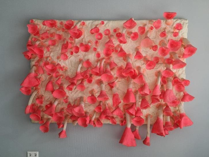 Groot kunstwerk van Barbara Koch Plastiek Opvallend! Kunst, Antiek en Kunst, Kunst | Schilderijen | Modern, Ophalen