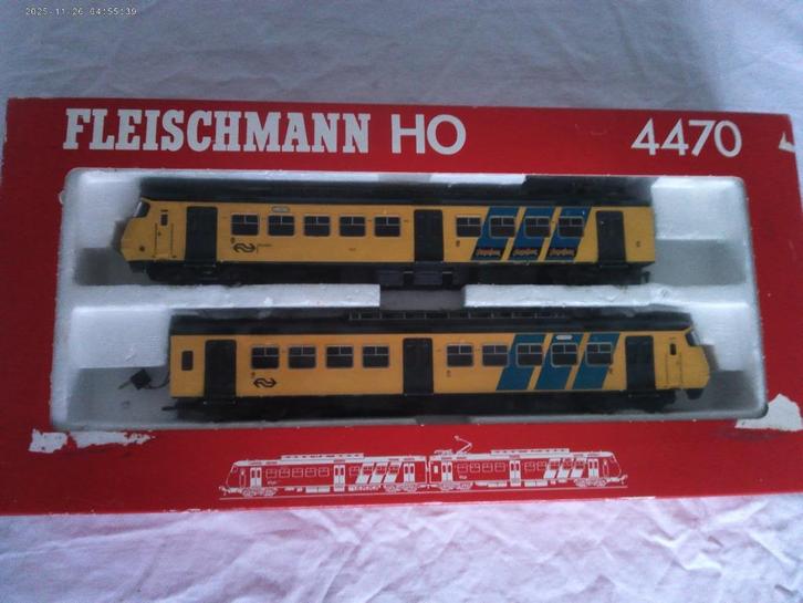 Fleischmann NS Sprinter 4470., Hobby en Vrije tijd, Modeltreinen | H0, Locomotief, Gelijkstroom, Fleischmann, NS, Ophalen of Verzenden