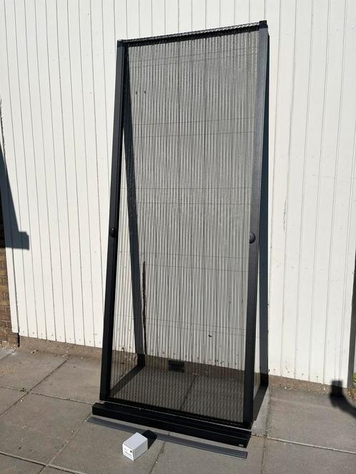 Unilux hordeur in plissé (nieuw) compleet set, Doe-het-zelf en Verbouw, Deuren en Horren, Nieuw, Hordeur, 215 cm of meer, 80 tot 100 cm