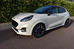 Ford Puma 1.0 EcoBoost Hybrid ST-Line X '20 52dkm! LUXE UITV, Voorwielaandrijving, Leder en Stof, Wit, Bedrijf