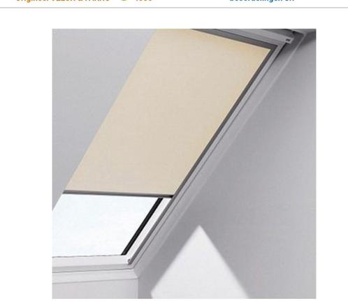 VELUX lichtdoorlatend rolgordijn SK08 - S08. Kleur Woods., Doe-het-zelf en Verbouw, Glas en Ramen, Zo goed als nieuw, Dakraam
