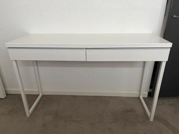 IKEA Besta Burs Bureau - Hoogglans Wit - afbeelding 1