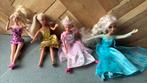 Barbiepop in roze auto met andere barbie poppen, Ophalen, Gebruikt, Barbie