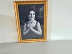 Maria Callas in goudkleurige lijst, Ophalen of Verzenden