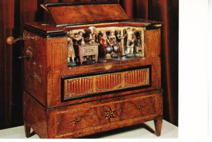 Italiaans Buikorgeltje met,,Tableau vivant'' plm.1930. 06-11, Verzamelen, Ansichtkaarten | Themakaarten, Ongelopen, 1960 tot 1980