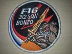 312sq F-16 patch, Ophalen of Verzenden, Luchtmacht, Nederland, Embleem of Badge