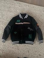 Black Bananas Varsity Jacket - Maat 12 jaar, Kleding | Heren, Jassen | Zomer, Zwart, Ophalen of Verzenden, Zo goed als nieuw, Black Bananas