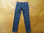 Jack&Jones Chino Donkerblauw Elastane/Cotton Mt 33/34 Slim, Jack&Jones, Ophalen of Verzenden, Zo goed als nieuw, Maat 48/50 (M)
