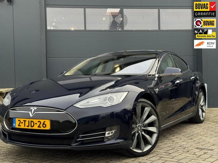 Tesla Model S 85 Performance-Free super charged-Nieuwe accup, Auto's, Tesla, Bedrijf, Te koop, Model S, ABS, Achteruitrijcamera