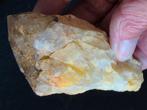 Grote heldere kwartspunt (cluster) Uit het Sauerland., Ophalen of Verzenden, Mineraal