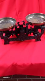 Oude Balans met Koperen Schaaltjes, Ophalen of Verzenden