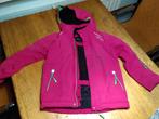 Skijas winterjas maat 128 roze Trollkids Norway, Overige merken, Ophalen of Verzenden, Zo goed als nieuw, Kleding