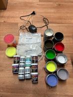 Set om loodkopjes en screwheads te coaten., Watersport en Boten, Hengelsport | Roofvissen, Ophalen of Verzenden, Gebruikt, Complete set