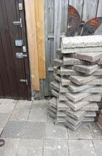 Gratis 50x50 tegels, Tuin en Terras, Tegels en Klinkers, Ophalen, Gebruikt, 10 m² of meer, Beton