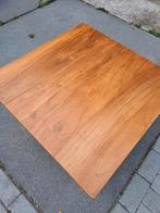 Teak houten tafel, Huis en Inrichting, Tafels | Bijzettafels, Ophalen, Zo goed als nieuw, X, 75 cm of meer