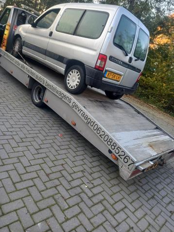 Binnen een uur opgehaald auto bus jeeps bestelwagens Schade 