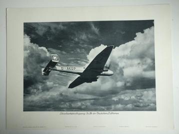 Fotoposter van een Lufthansa Ju-86 (F248)  beschikbaar voor biedingen