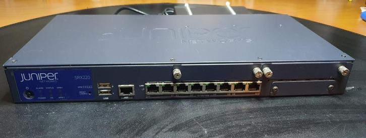 Juniper SRX220 Services Gateway, Computers en Software, Routers en Modems, Refurbished, Router, Ophalen of Verzenden