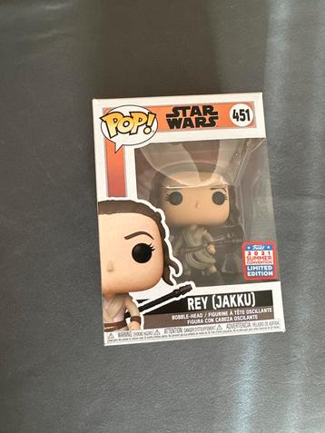 Funko Pop! Star Wars Rey (Jakku) #451 - Limited Edition beschikbaar voor biedingen