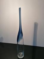 Tsjechië Ladislav Palecek Vaas Fles Kristal Art 1975., Antiek en Kunst, Antiek | Glas en Kristal, Ophalen of Verzenden