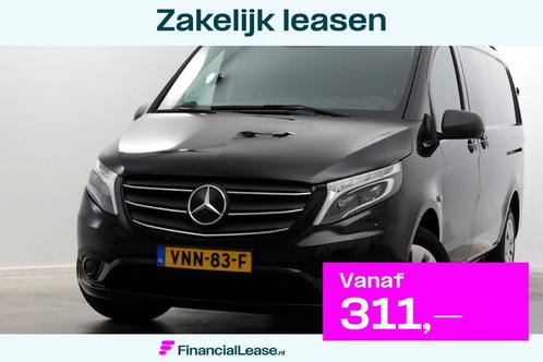 Mercedes-Benz Vito 114 CDI 136pk Lang 9G Automaat LED/Camera, Auto's, Bestelauto's, Bedrijf, Lease, Financial lease, ABS, Achteruitrijcamera