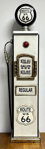 Benzinepomp kast wit zwart route 66 woondeco kast decoratie