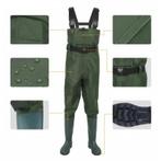 Waterproof Vispak - Nylon Jumpsuit + Non-slip Schoenen, Verzenden, Nieuw