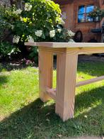 NIEUW OP MAAT GEMAAKT - 2-3 personen - Tuinbank, 150 tot 200 cm, 75 tot 100 cm, Ophalen of Verzenden, Rechte bank