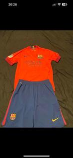 Fc Barcelona- uittenue 2014 (Shirt & broek), Set, Ophalen of Verzenden, Maat M, Zo goed als nieuw