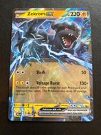 Zekrom EX - Black & White - Pokémon Kaart, Ophalen of Verzenden, Gebruikt, Losse kaart, Foil