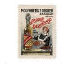 Oude sluitzegel van "MOLENBERG & DEKKER", Verzamelen, Merken en Reclamevoorwerpen, Ophalen of Verzenden, Nieuw, Overige typen