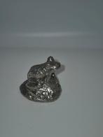 Tinnen Kikker Decoratie, Verzamelen, Ophalen of Verzenden