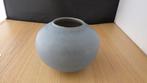 mooi grijs bolvaasje, Gebruikt, Overige kleuren, Aardewerk of Porselein, Ophalen of Verzenden