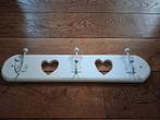 Kapstok met hartjes voor kinderkamer, Wandkapstok, Gebruikt, Ophalen of Verzenden, Minder dan 100 cm