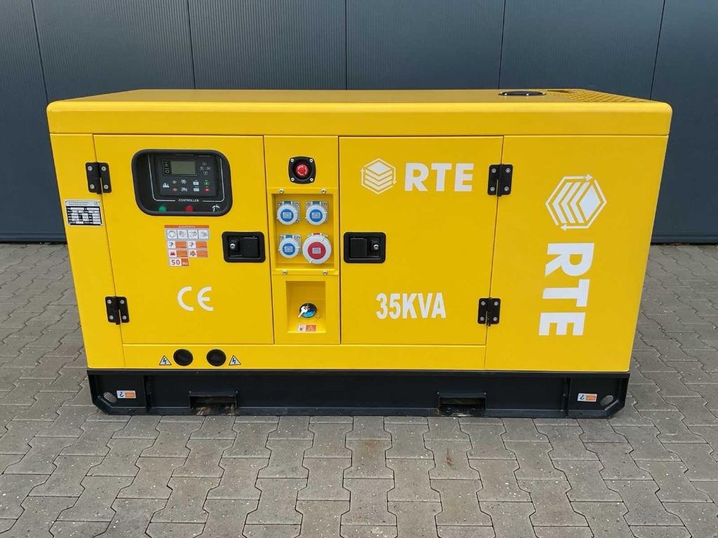 RTE Diesel Stroomgenerators 3 modellen‼️, Doe-het-zelf en Verbouw, Aggregaten, Nieuw, Dieselolie, 30 kVA of meer, Elektrisch startend